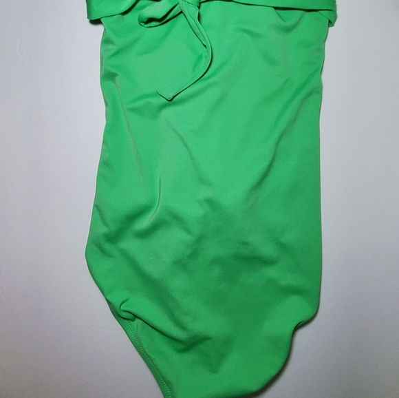J. CREW Strapless One-Piece Swimsuit Tie-back  sz6 - Picture 4 of 6